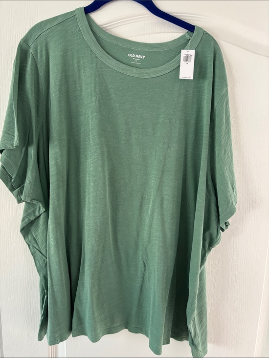 Old Navy Tops - NWT Old Navy Women’s Basic Tee in Sage Green SIZE 4X